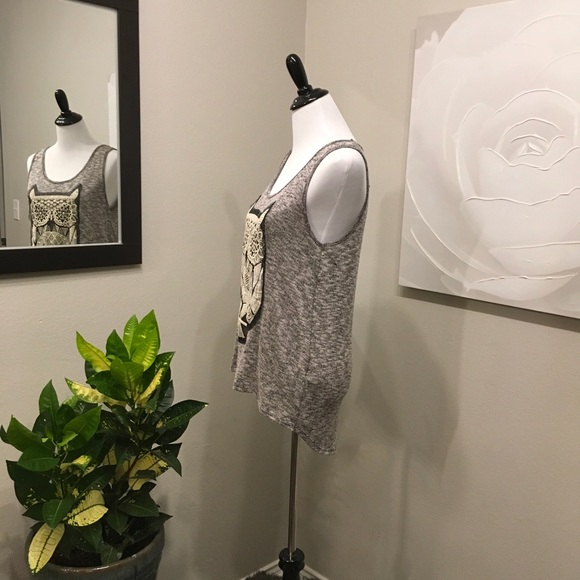 Soft Knit Owl Tank - Picture 3 of 5